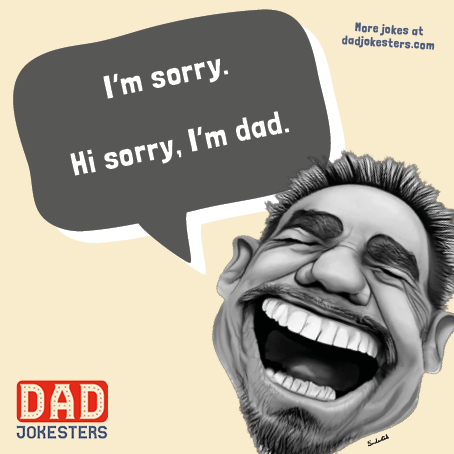 "Photo of a dad's hilarious attempt at punning #awkwarddad #dadjokes #dadpuns"